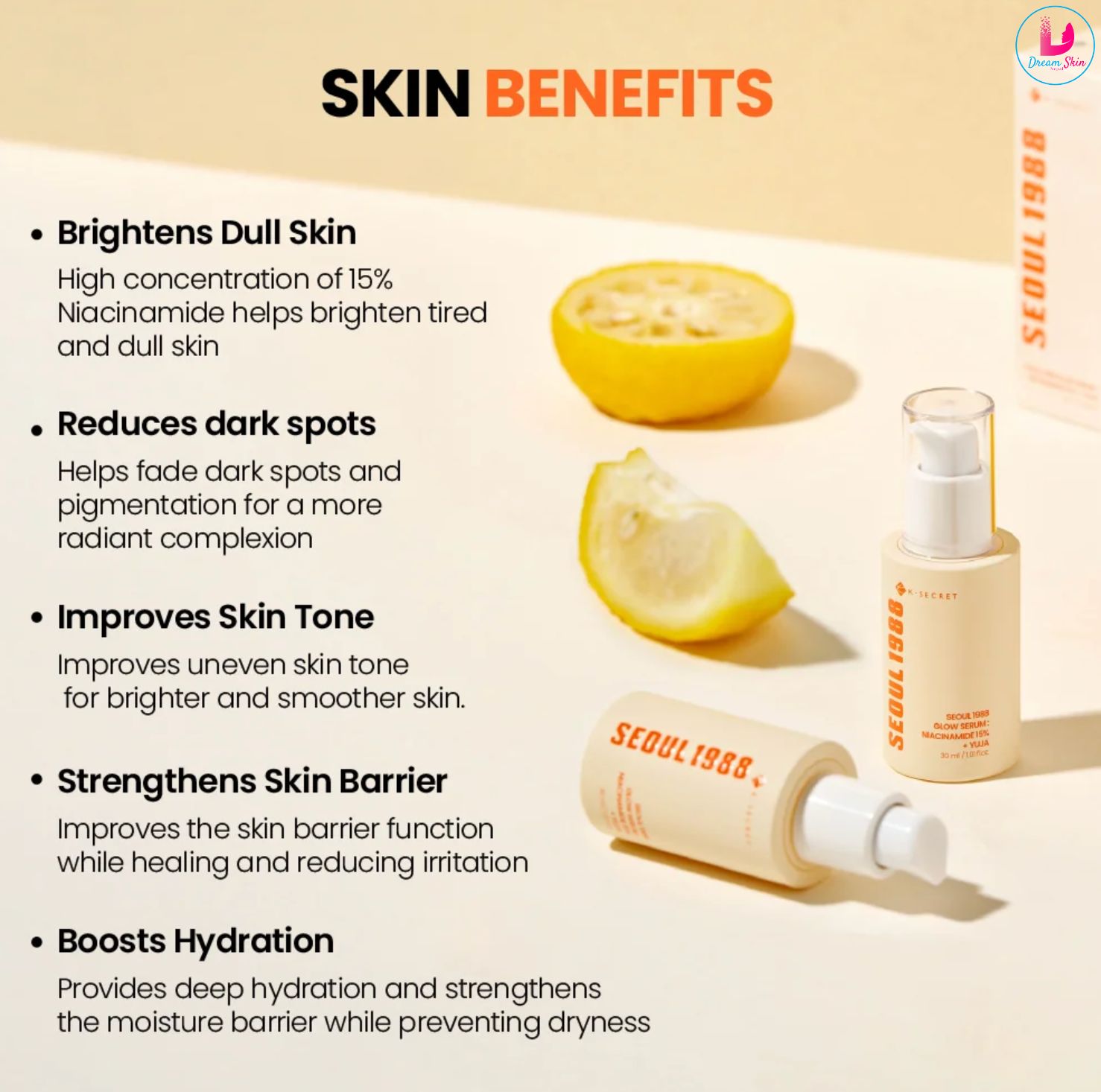 KSECRET SEOUL 1988 Glow Serum Niacinamide 15% + Yuja [30ml]